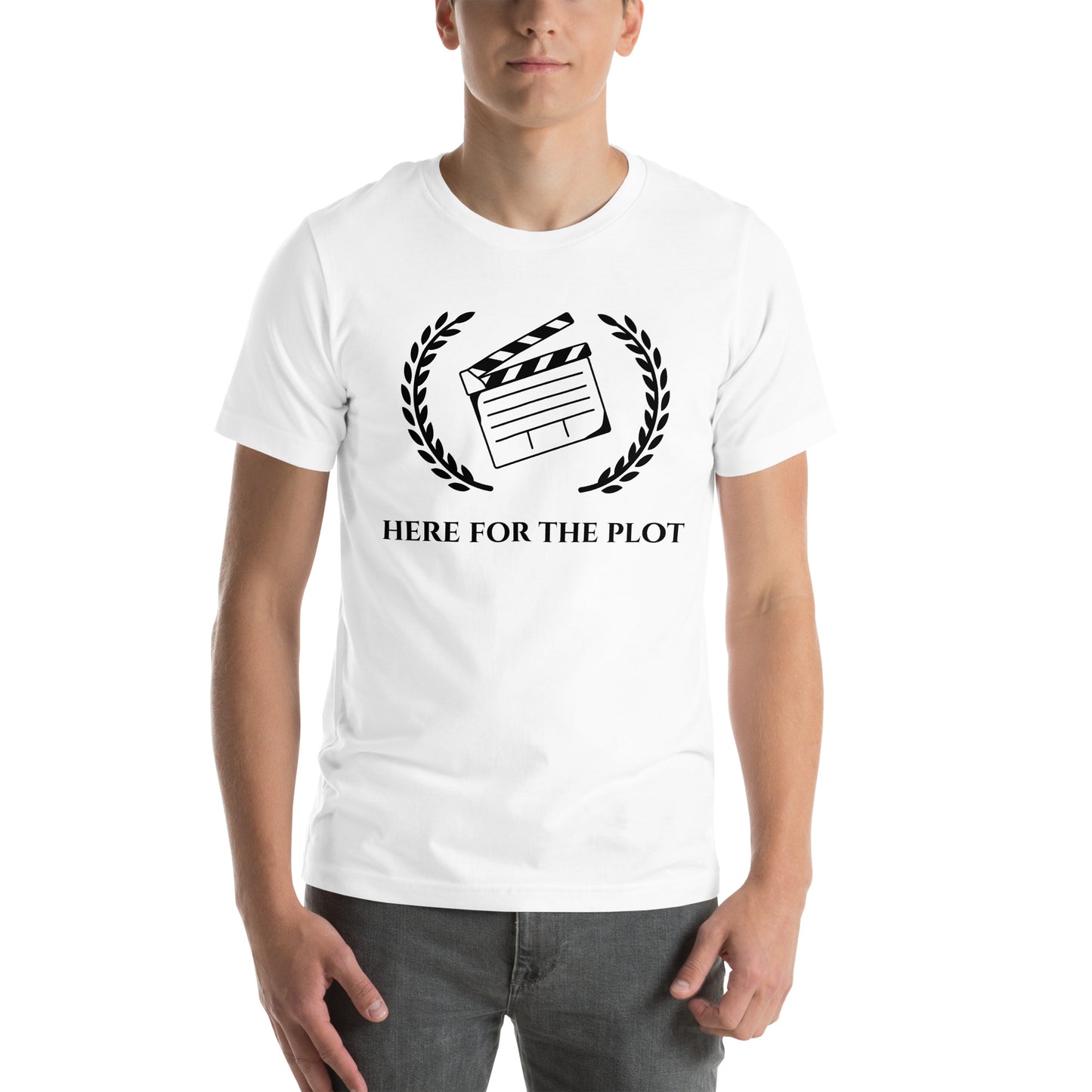 "Here for the Plot" Film Festival Unisex T-Shirt